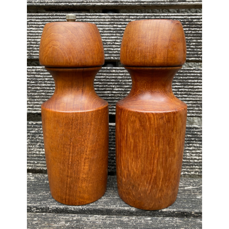 Mid-Century Danish teak peper&zout